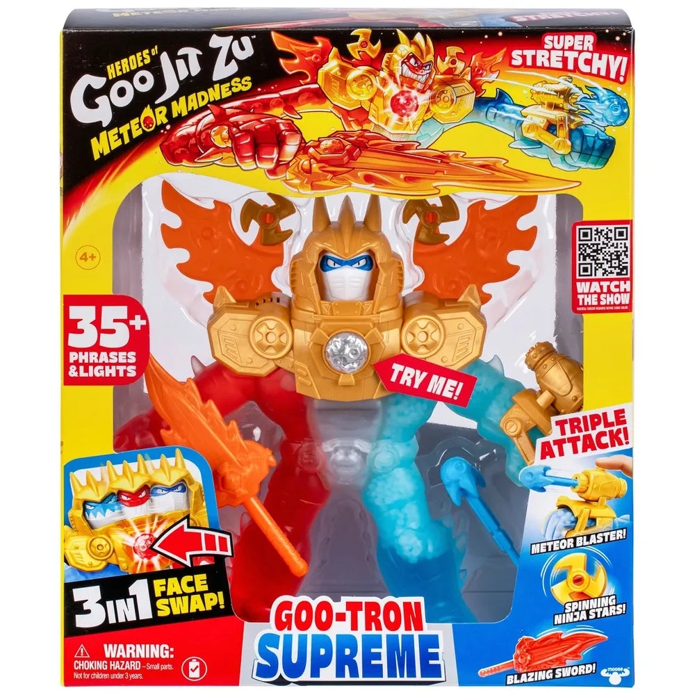 Heroes of Goo Jit Zu Meteor Madness GooTron Supreme Action Figure