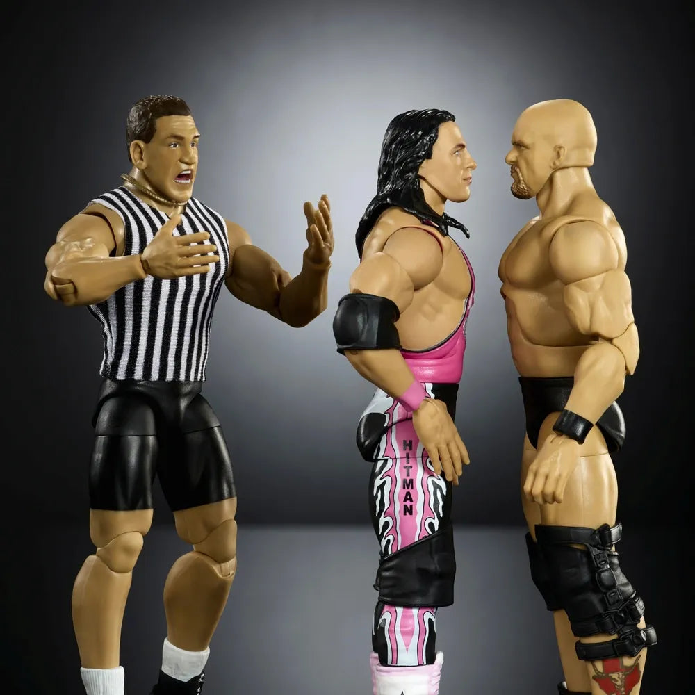 WWE Elite Collection WrestleMania 13 Submission Match 3-Pack Action Figures