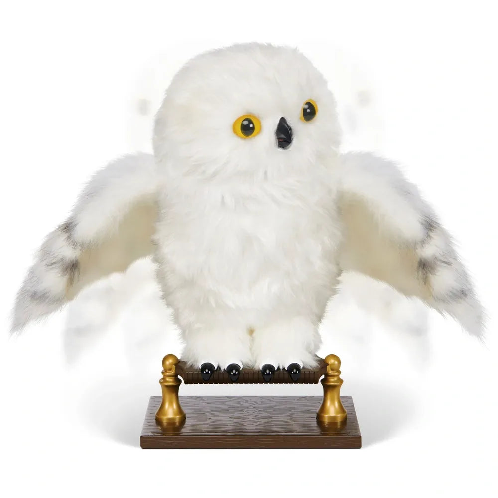 Harry Potter Wizarding World Hedwig Owl 22cm – Interactive Plush Toy