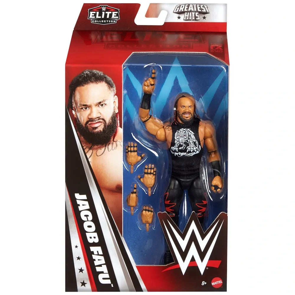 WWE Elite Collection Greatest Hits Jacob Fatu Action Figure