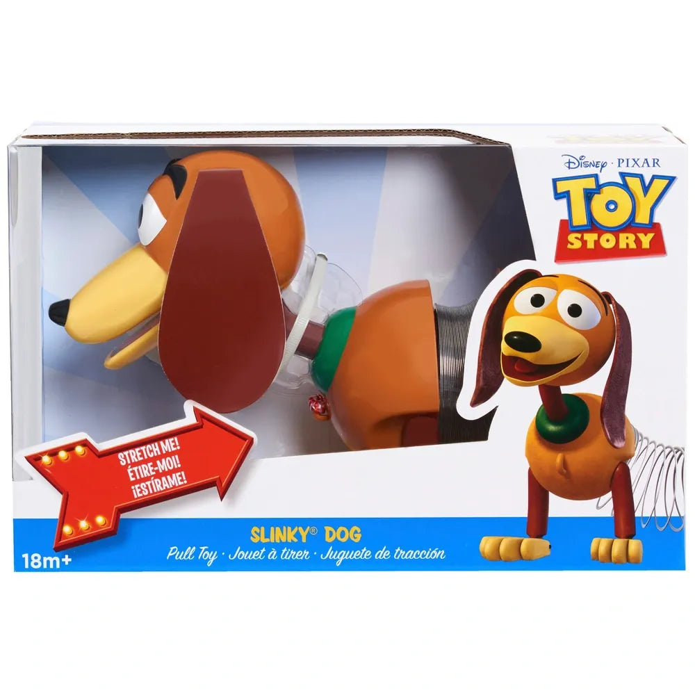 Disney Toy Story Slinky Dog Pull Toy for Kids Classic Stretchy Fun Playtime Toys