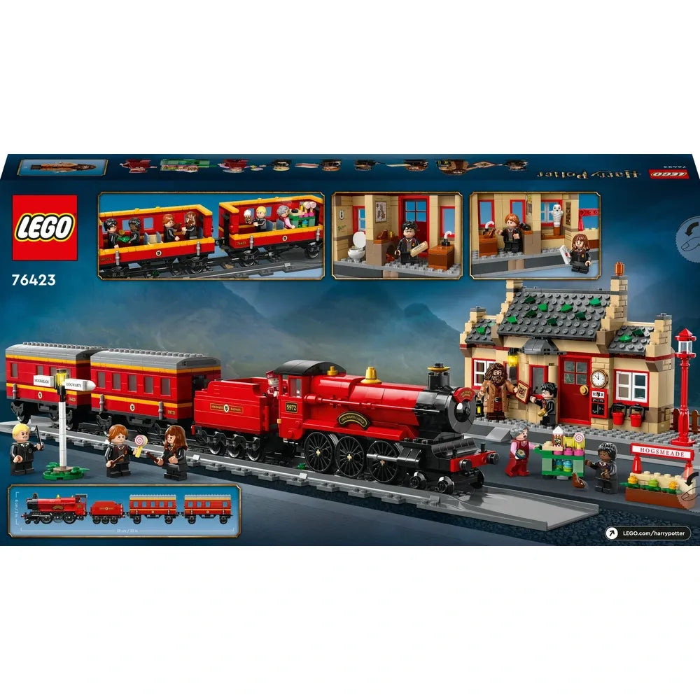 LEGO Harry Potter 76423 Hogwarts Express Train & Hogsmeade Station Set