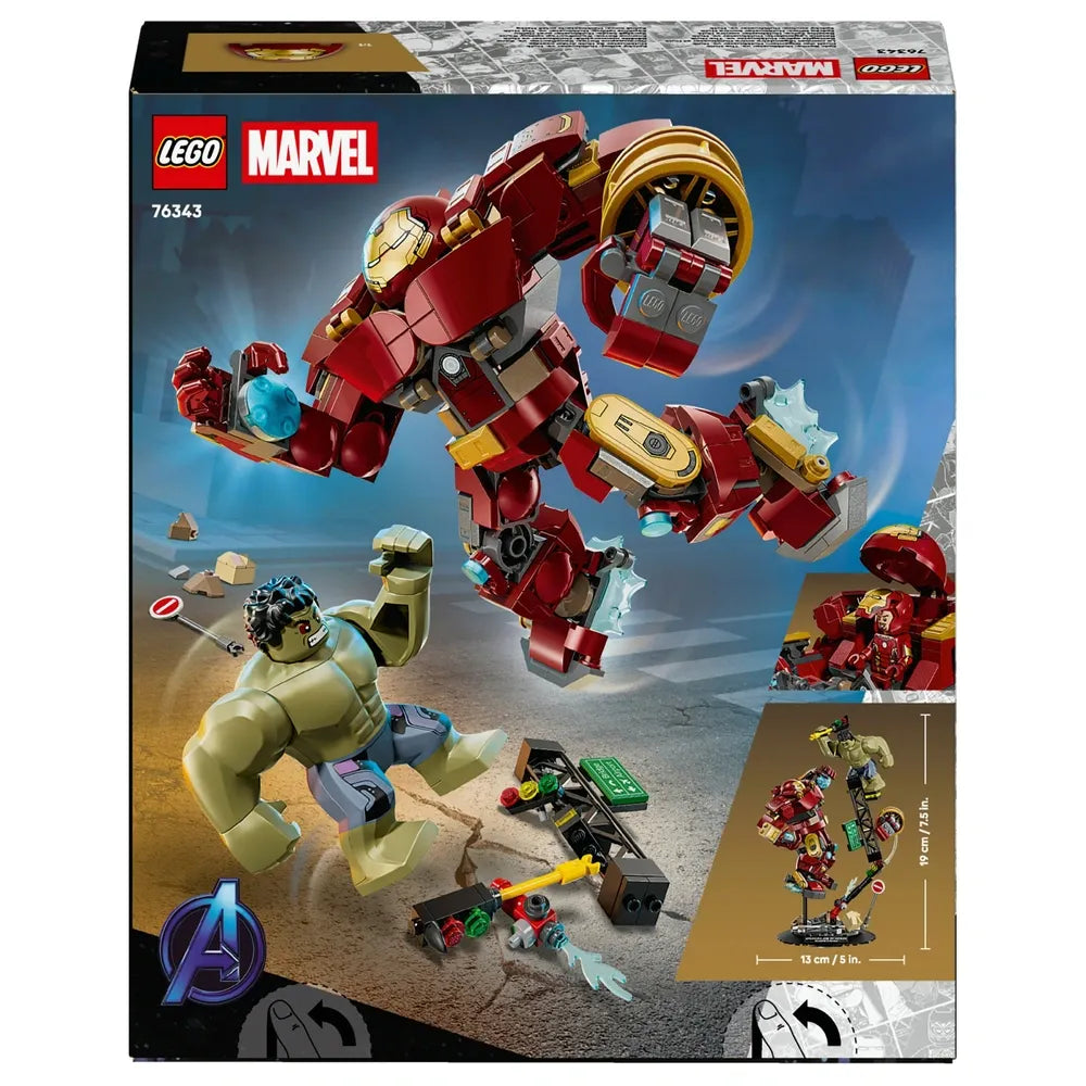 LEGO Marvel 76343 Epic Battle: Hulkbuster vs Hulk Building Set