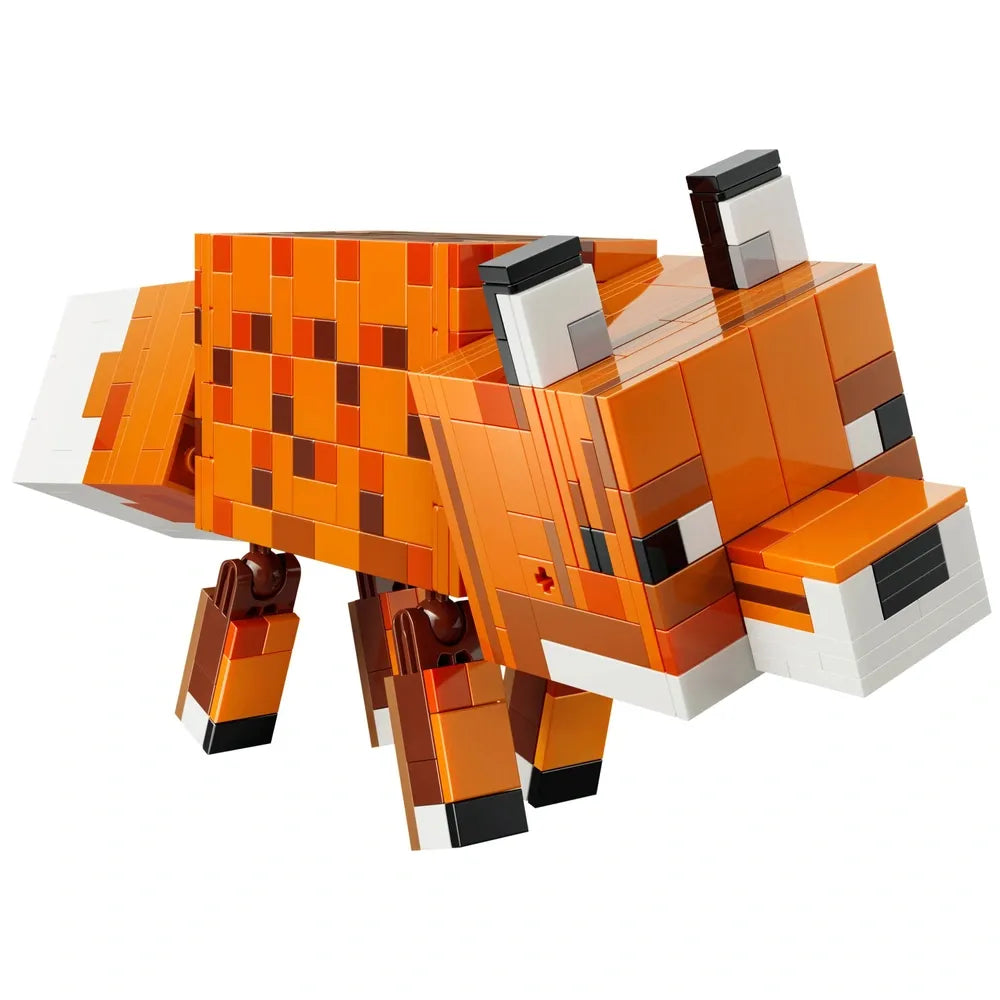 LEGO Minecraft The Fox Set (21588) – Buildable Fox House & Characters
