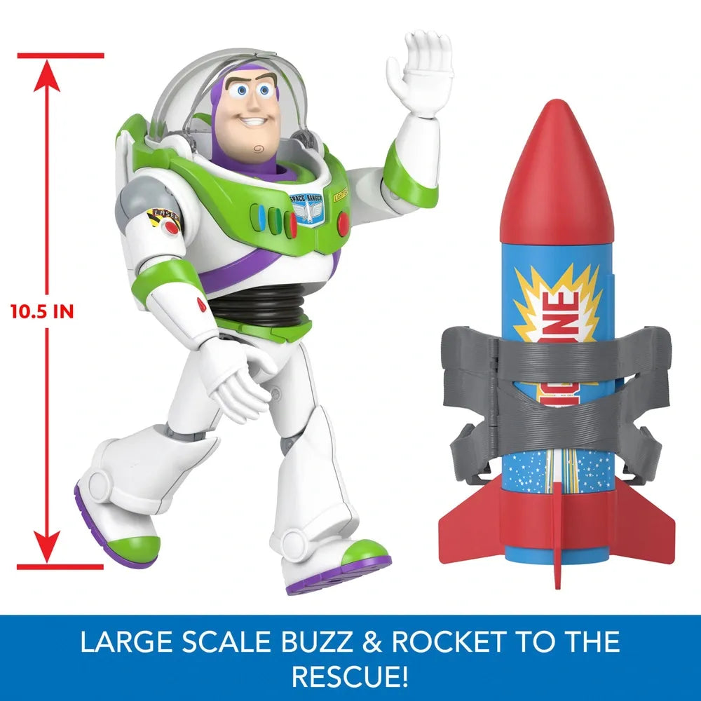 Disney Toy Story Buzz Lightyear Rocket Rescue 30cm Action Figure