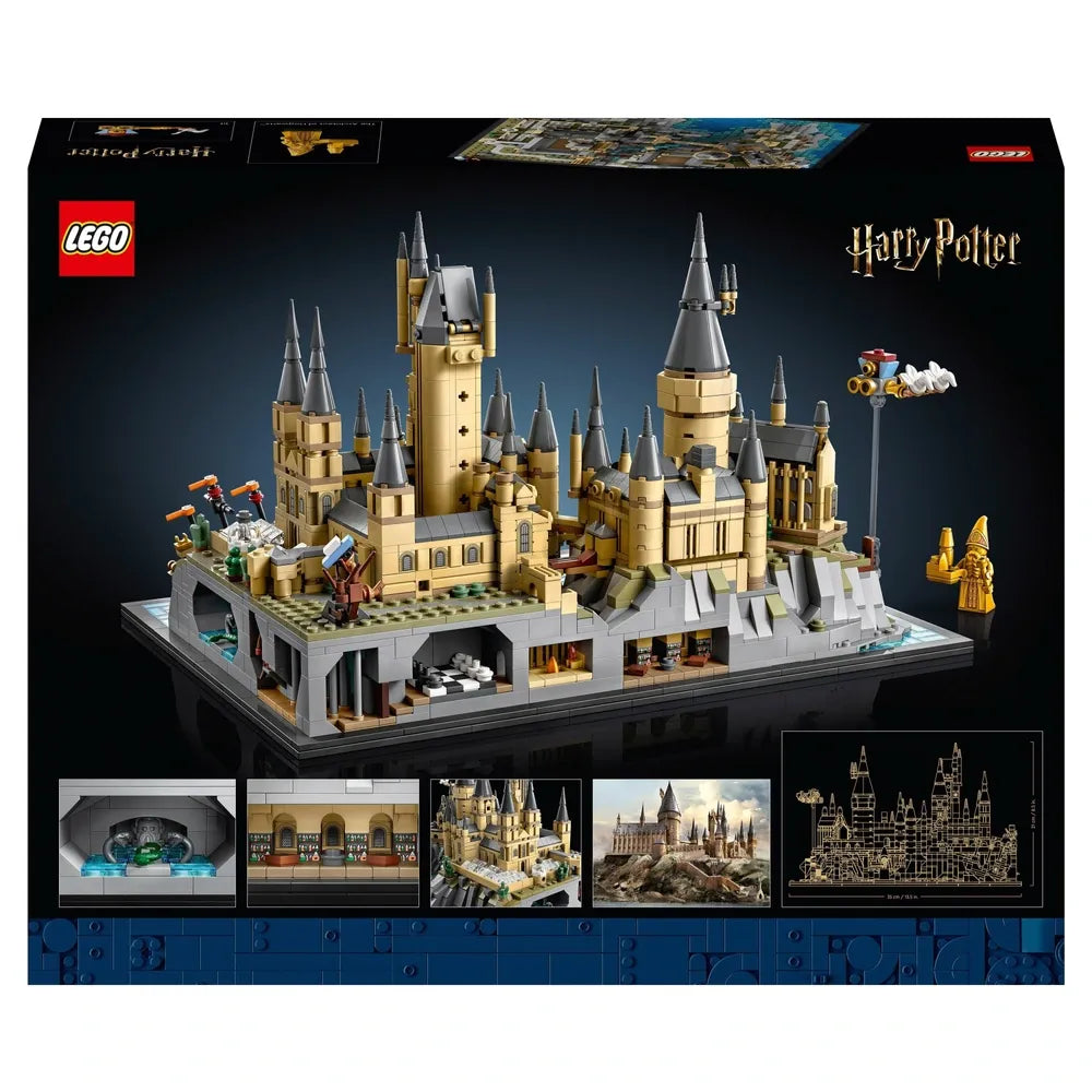 LEGO Harry Potter 76419 Hogwarts Castle & Grounds Building Set for Adults