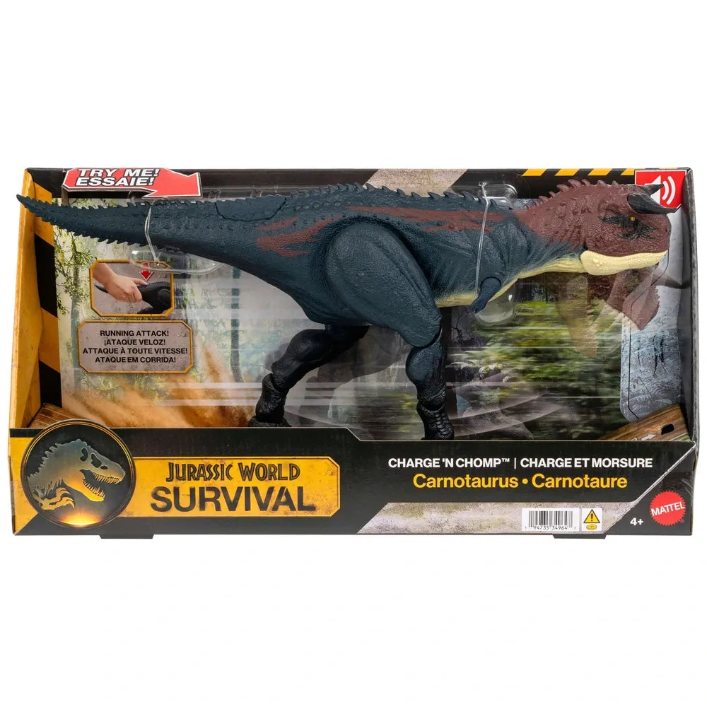 Jurassic World Charge ‘n Chomp Carnotaurus Dinosaur Action Figure