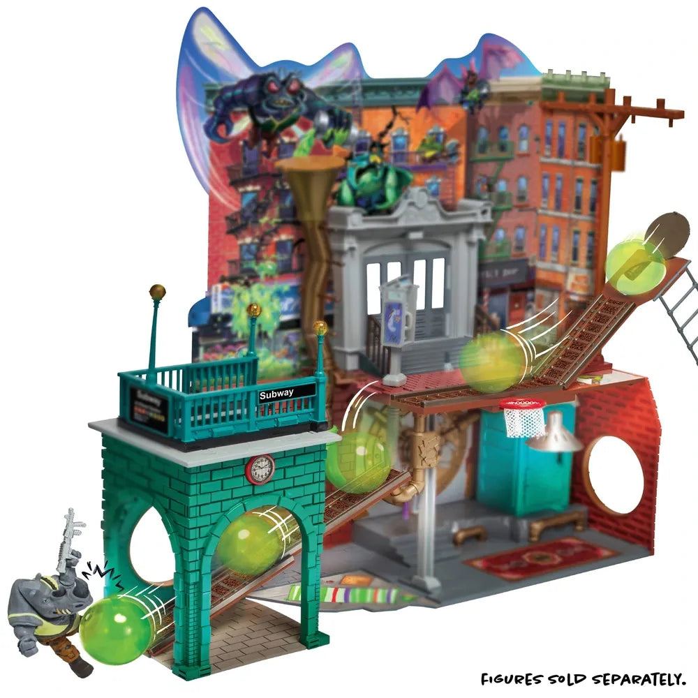 TMNT Mutant Mayhem Sewer Lair Playset – Teenage Mutant Ninja Turtles HQ