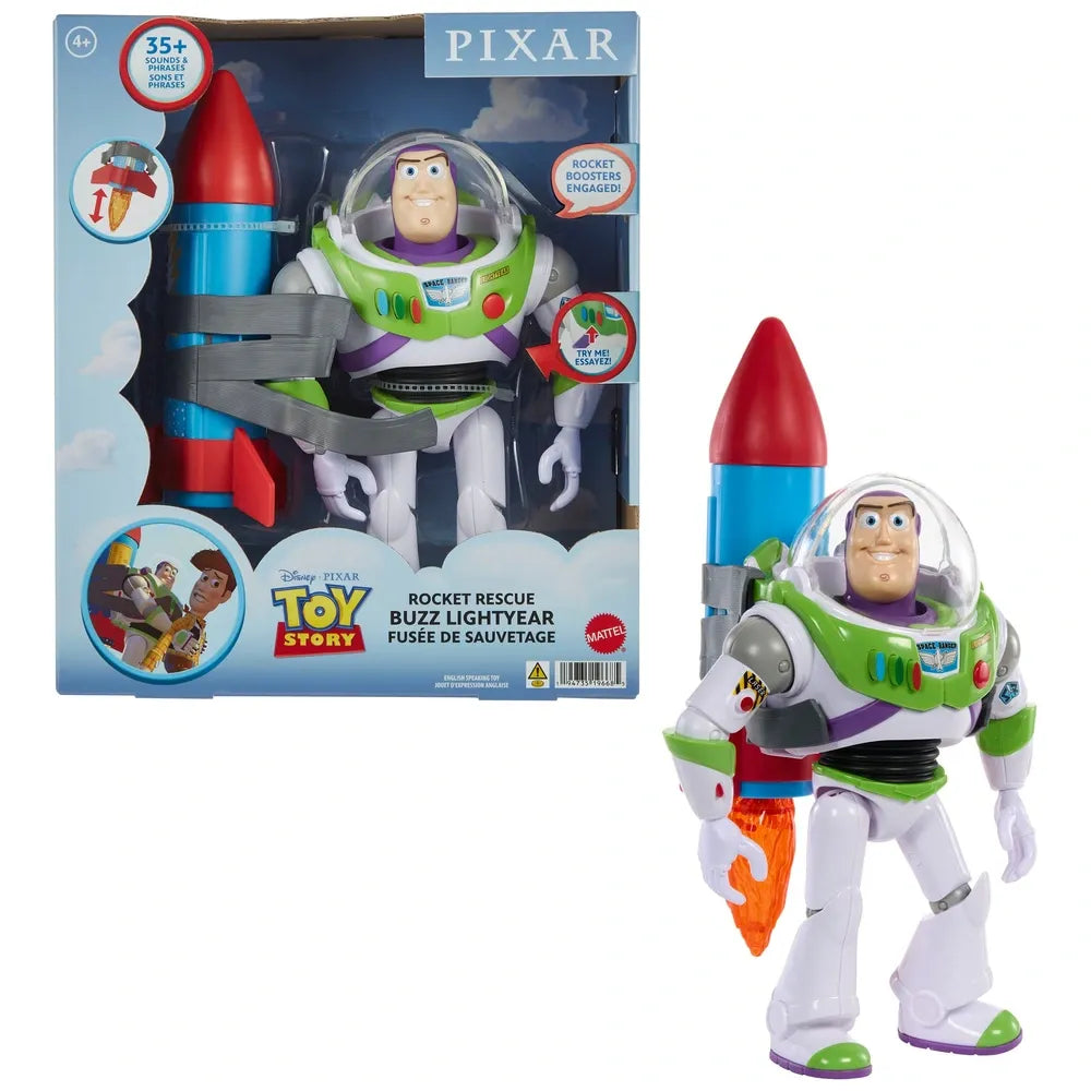 Disney Toy Story Buzz Lightyear Rocket Rescue 30cm Action Figure
