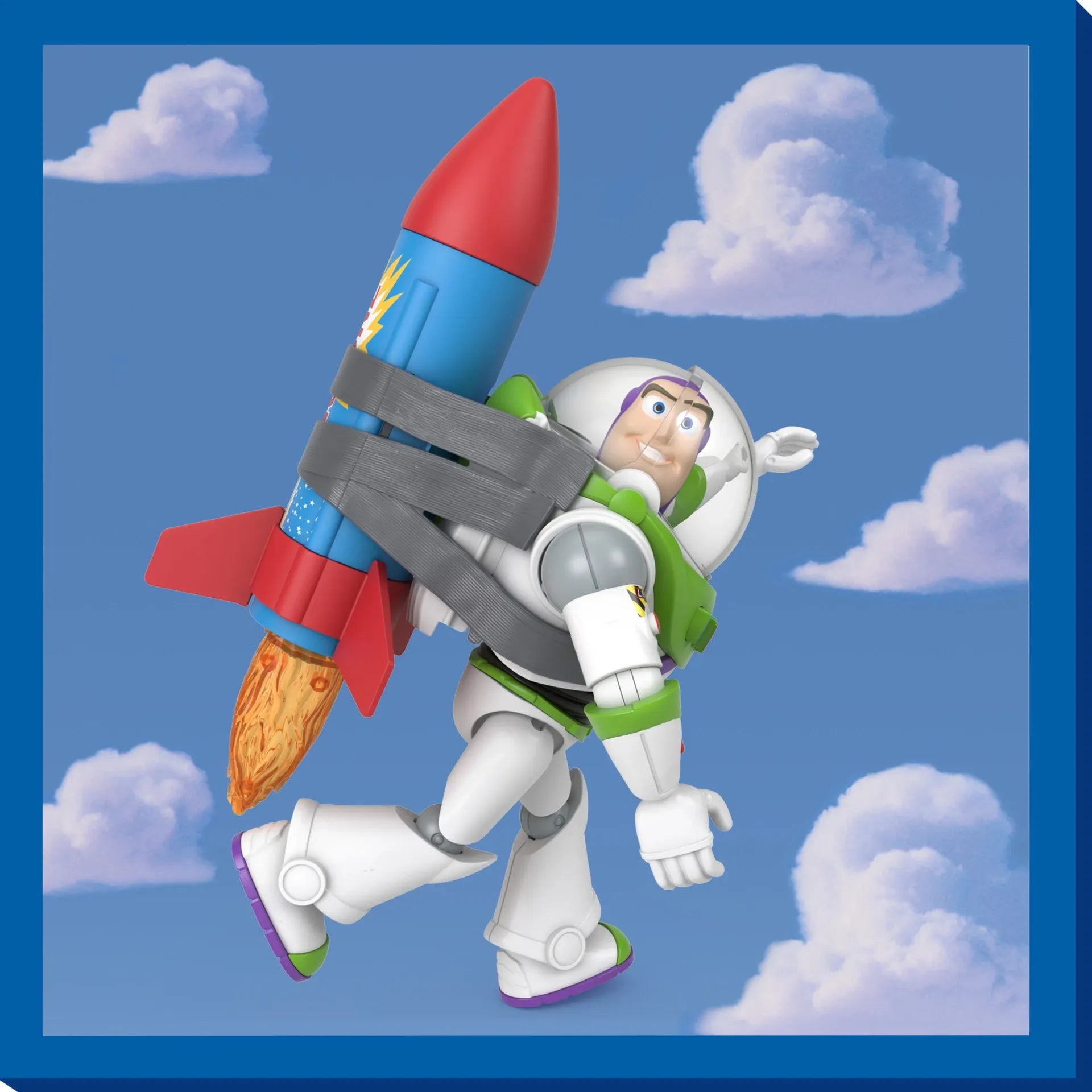 Disney Toy Story Buzz Lightyear Rocket Rescue 30cm Action Figure