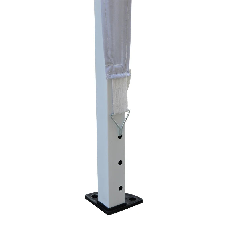 Garden Pop-Up Marquee Tent in White – Ideal for Events, Weddings & More, 3x3m
