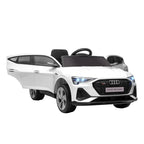 Remote-Controlled 12V Kids Electric Ride-On Car with Lights, Music & Horn – White