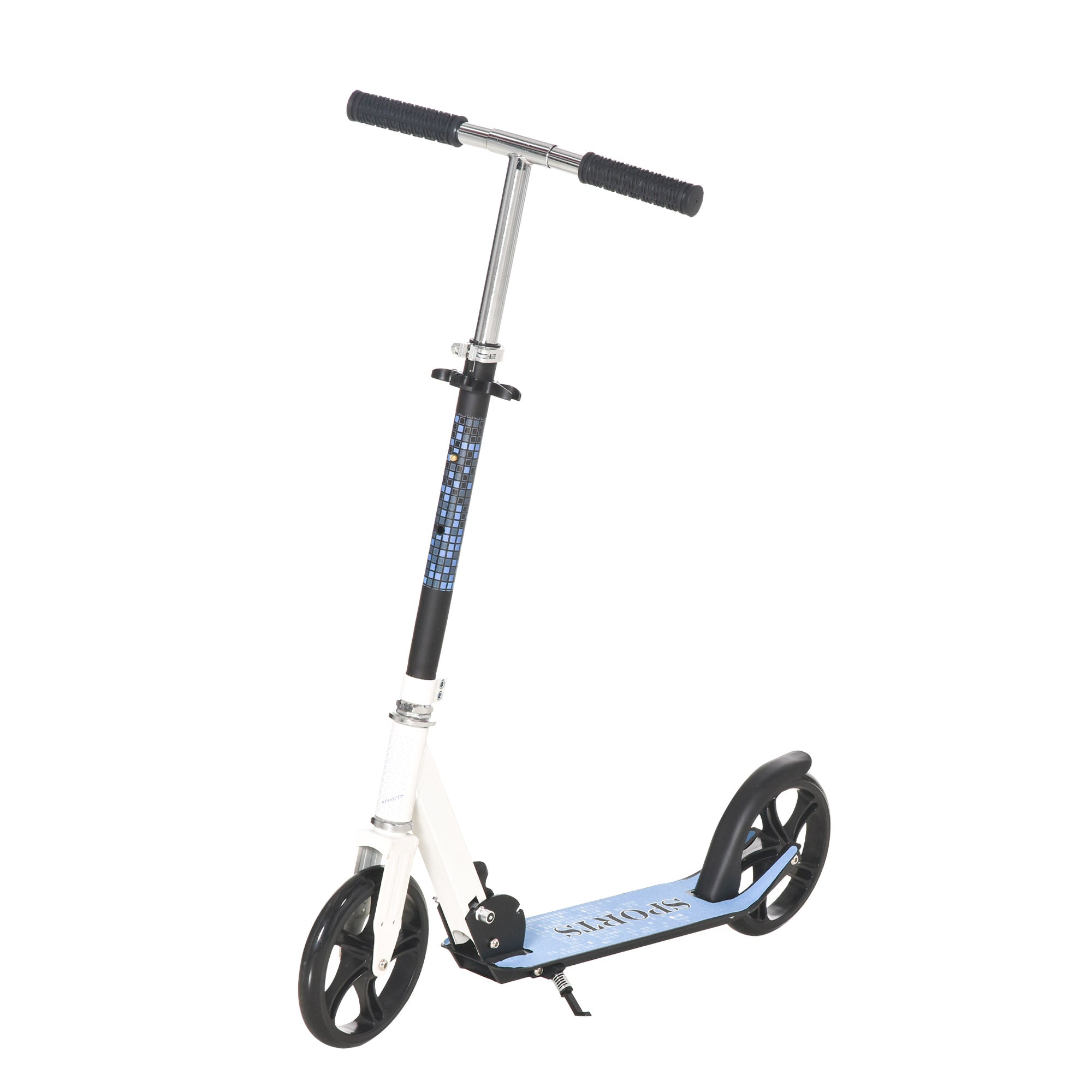 Kick Scooter for Kids – Foldable, Adjustable, Lightweight Blue Ride-On, Ages 5 and Up