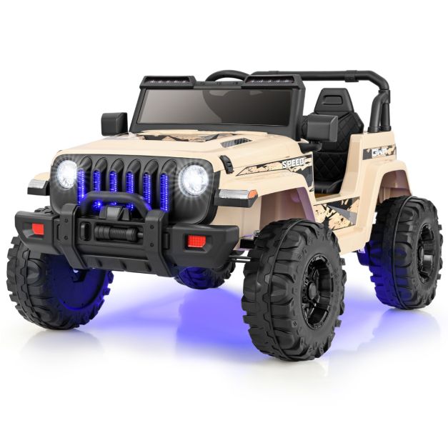 12V Kids Electric Truck Ride-On with 2.4G Parent Remote & Music