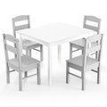 Kids Table and 4 Chairs Set for Toddlers – Dining, Drawing, and Reading