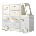 Children’s Toy Storage Organizer with Four Pull-Out Drawers