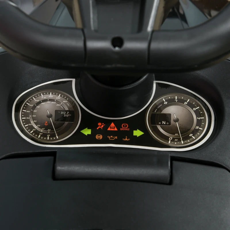 Sliding Foot-to-Floor Ride-On Car for Toddlers – Baby Walker Toy, Black