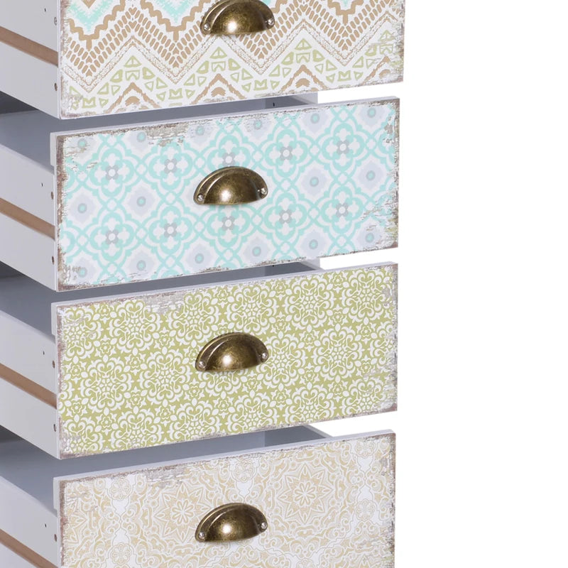 5-Drawer Storage Chest, Bedside Cabinet for Home Organizer Unit