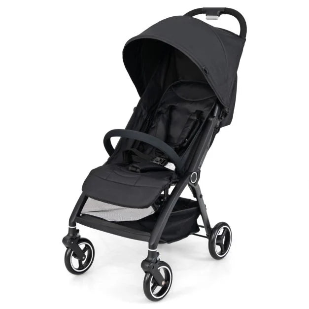 Lightweight Foldable Baby Stroller with Adjustable Backrest & Canopy