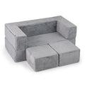 Kids Fold-Out Sofa with Armrests – Modular Couch for Children