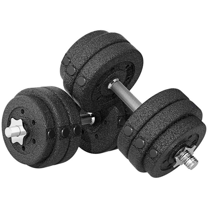 30KG Weight Lifting Dumbbells – Adjustable Training Set