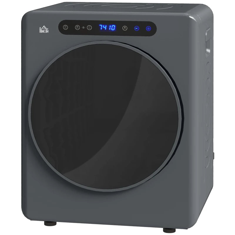 Compact 4kg Tumble Dryer with Temperature Control – Grey