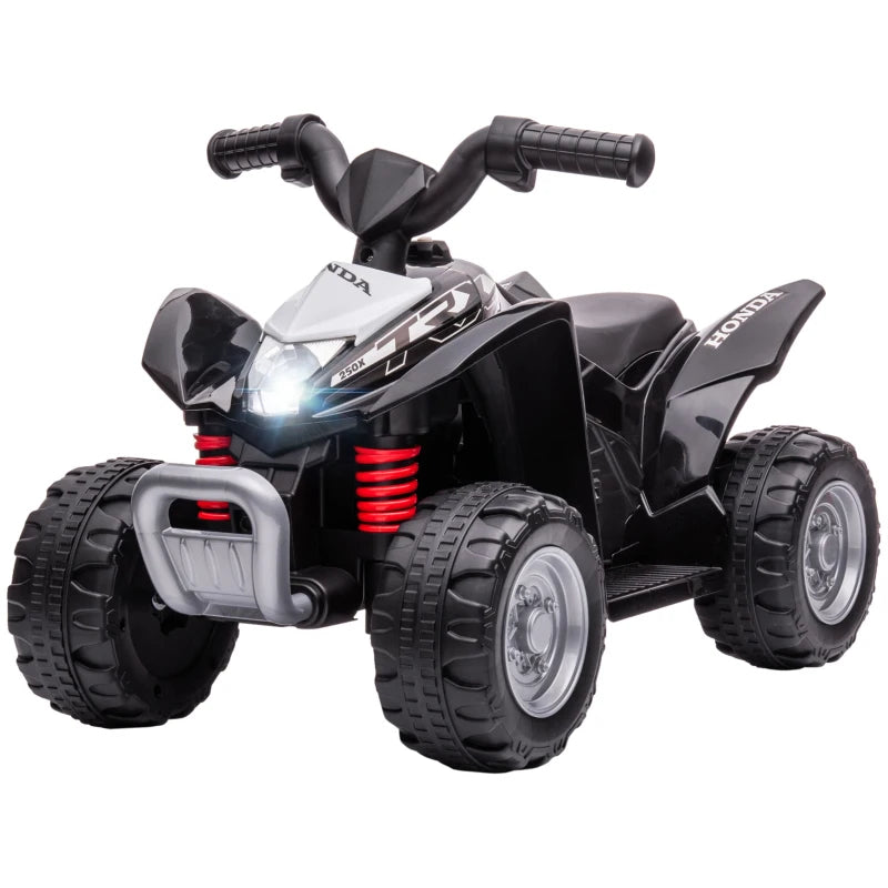 Kids Electric Quad Bike Ride-On ATV with 6V Power – Black, Ages 1.5 to 3 Years