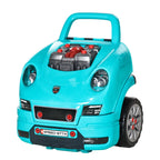 Kids Engine Truck Toy with Horn, Light, and Car Key for Ages 3-5, Durable & Fun – Teal