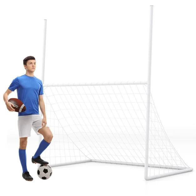 2-in-1 Football Training Set with 4 Stakes and 18 Bungee Ropes