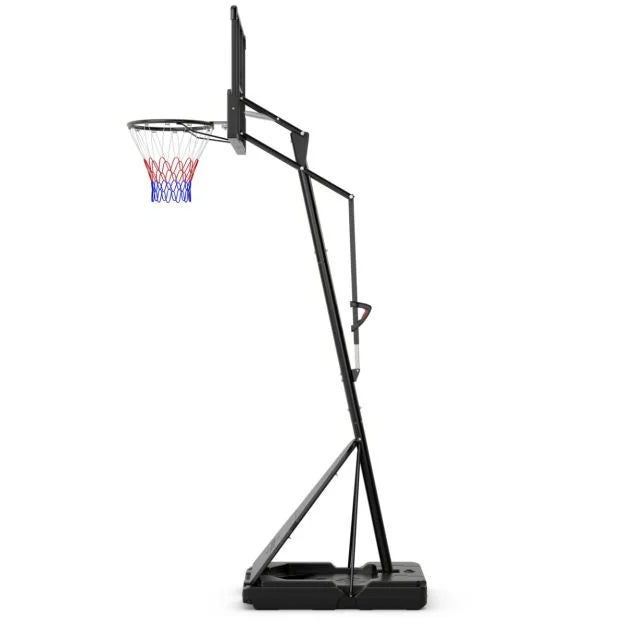Adjustable Portable Basketball Hoop 1.05–3.05m with Shatterproof Board