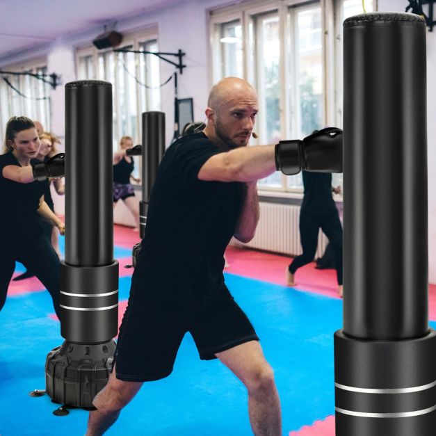Punching Bag Set with Gloves and Suction Cup Base