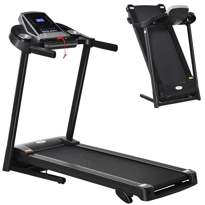 Treadmill with LED Display – Incline & Phone Holder