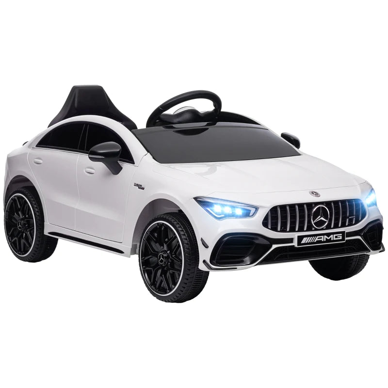 Licensed 12V Mercedes-Benz AMG CLA 45 Kids Electric Car with Remote & Music