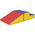 Red Soft Playset 2-Piece for Toddlers – Perfect Climb and Crawl Toy Ages 12-36 Months