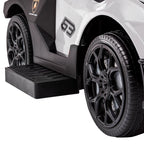 White Toddler Ride On Push Car – 2-in-1 Foot-to-Floor Slider with Handle, Ages 1-3