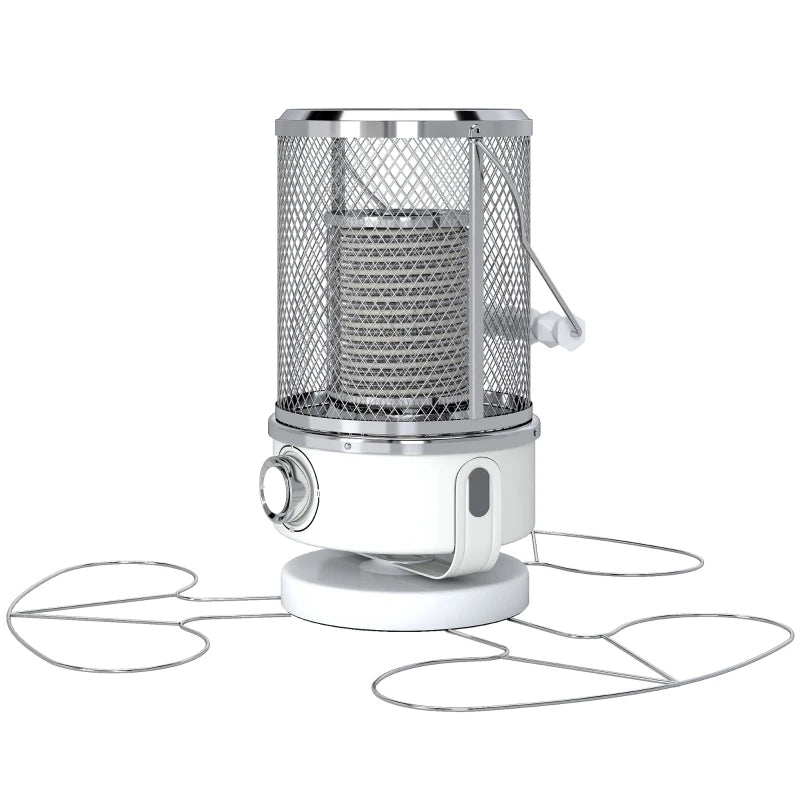 Electric Heater for Indoor and Outdoor Use with Safety Features, Freestanding, 2000W, 10-20㎡