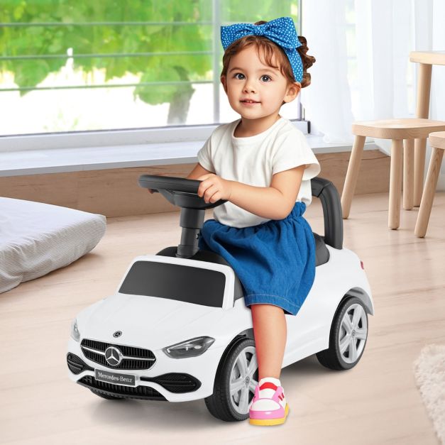 4. Kids Sliding Car Ride-On with Horn and Engine Sound