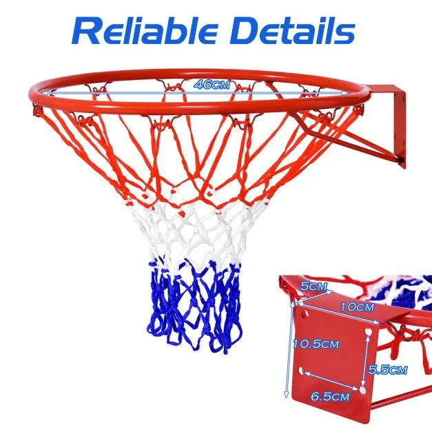 Basketball Rim 46cm Replacement for Kids & Adults
