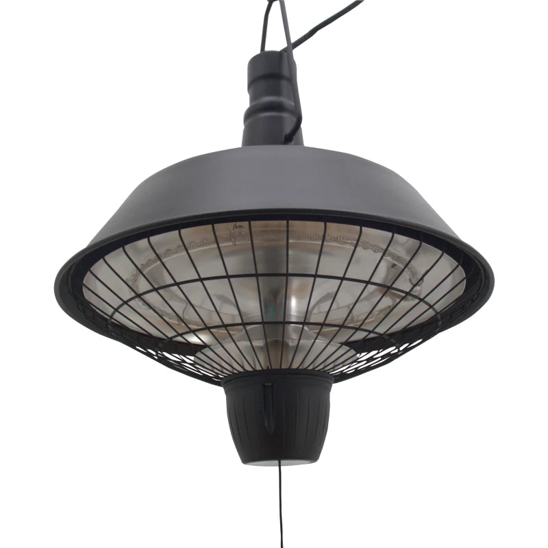 Halogen Electric Patio Heater 2100W – Outdoor Ceiling Mounted Hanging Heater