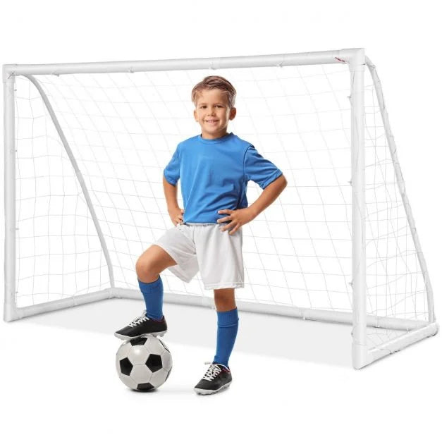 PVC Frame Portable Soccer Goal with Strong Netting