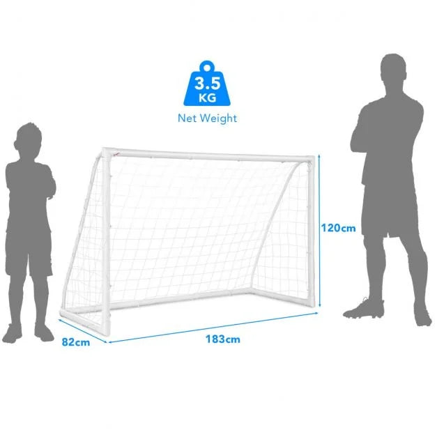 PVC Frame Portable Soccer Goal with Strong Netting