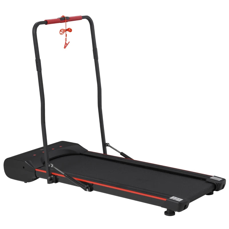Foldable Treadmill for Office & Home – LED Display & Remote