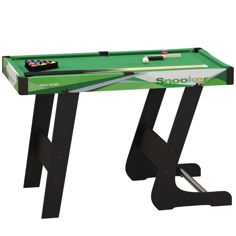 Mini Pool Table 104cm – Portable, Folding with Full Accessory Kit