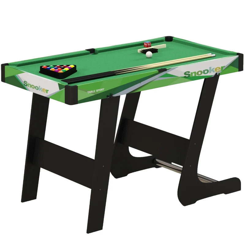 Mini Pool Table 104cm – Portable, Folding with Full Accessory Kit