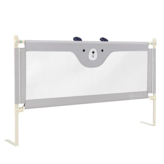 Toddler Bed Rail with 24 Adjustable Height Levels for Safe Sleeping