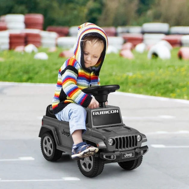 Jeep Licensed Toddler Push Car with Engine Sound
