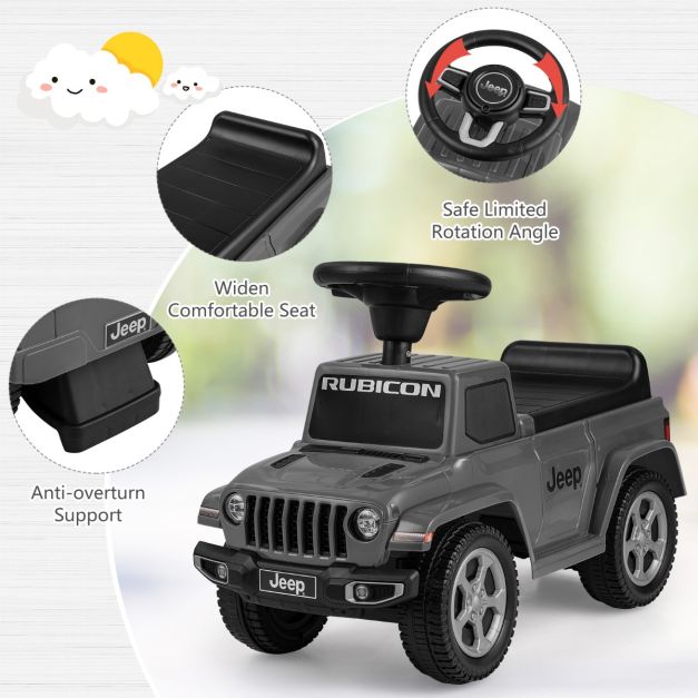 Jeep Licensed Toddler Push Car with Engine Sound