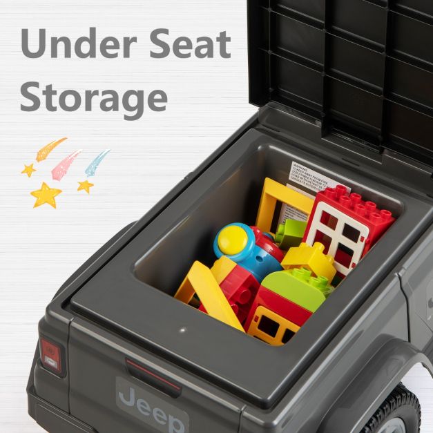Jeep Licensed Toddler Push Car with Engine Sound