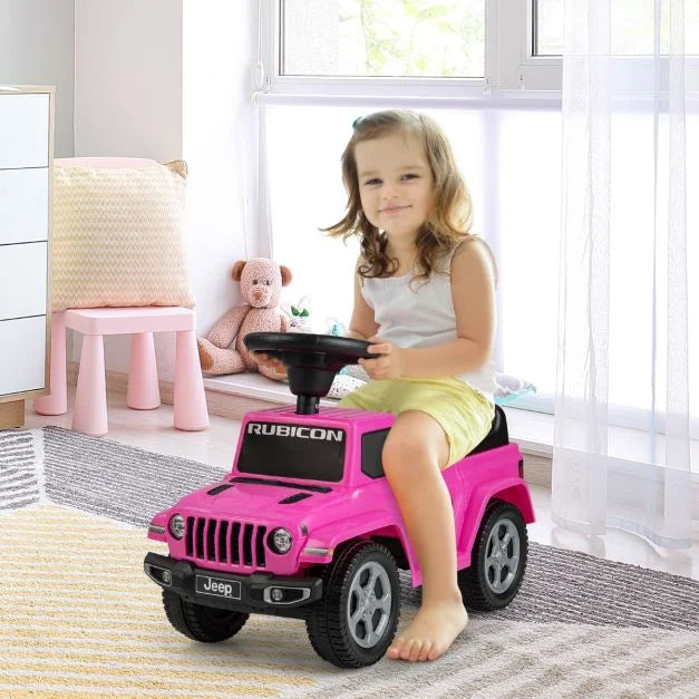 Jeep Licensed Toddler Push Car with Engine Sound