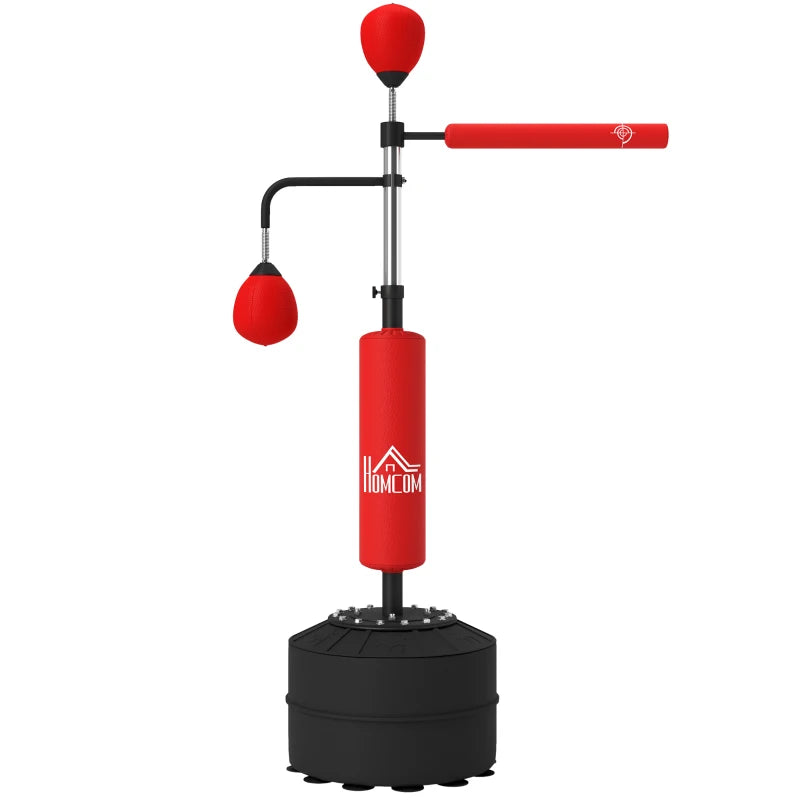 Boxing Trainer – Freestanding Bag with Reflex Bar & Dual Speed Balls